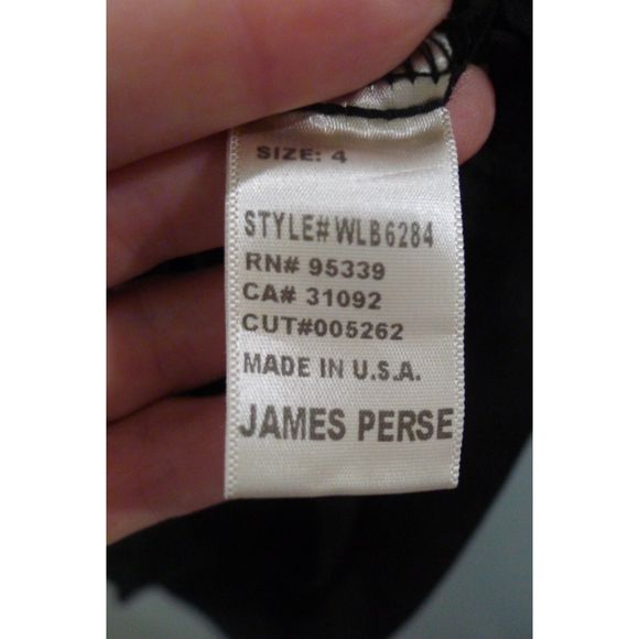 James Perse Standard Black Linen Blend Pleated Dress 4 - Picture 8 of 9